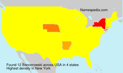 Surname Bancerowski in USA Surname Bancerowski in USA