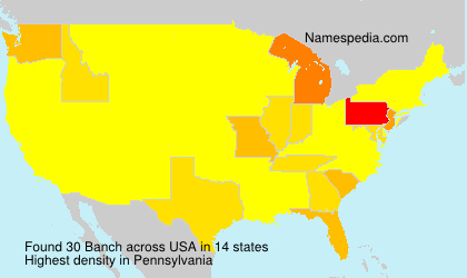 Surname Banch in USA Surname Banch in USA