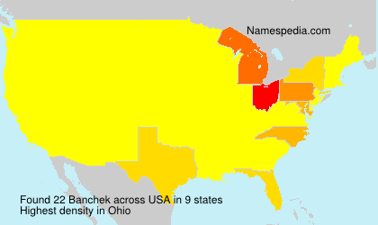 Surname Banchek in USA Surname Banchek in USA