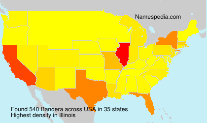 Surname Bandera in USA Surname Bandera in USA