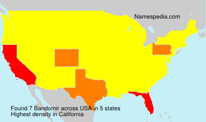 Surname Bandomir in USA Surname Bandomir in USA