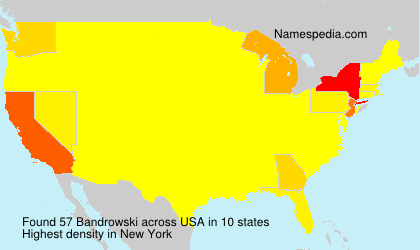 Surname Bandrowski in USA Surname Bandrowski in USA