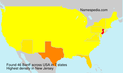 Surname Banff in USA Surname Banff in USA