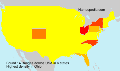 Surname Bangas in USA Surname Bangas in USA