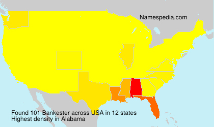 Surname Bankester in USA Surname Bankester in USA