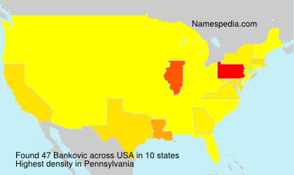 Surname Bankovic in USA Surname Bankovic in USA