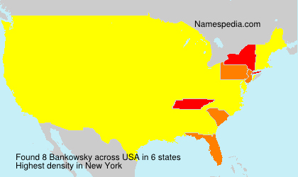 Surname Bankowsky in USA Surname Bankowsky in USA