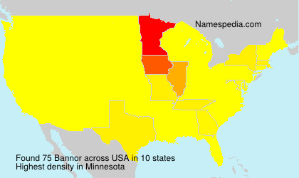 Surname Bannor in USA Surname Bannor in USA