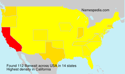 Surname Banwait in USA Surname Banwait in USA