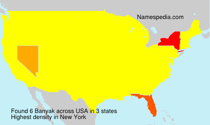 Surname Banyak in USA Surname Banyak in USA