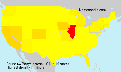 Surname Banys in USA Surname Banys in USA