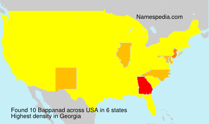 Surname Bappanad in USA Surname Bappanad in USA