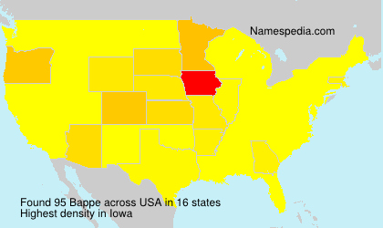 Surname Bappe in USA Surname Bappe in USA