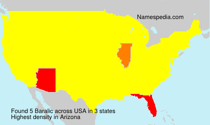 Surname Baralic in USA Surname Baralic in USA