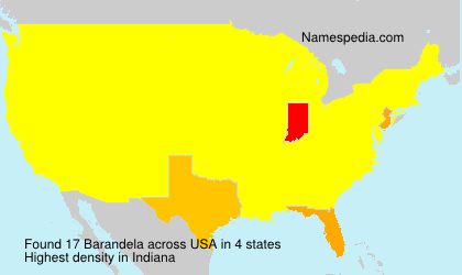 Surname Barandela in USA Surname Barandela in USA
