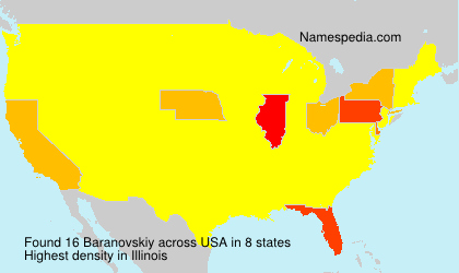 Surname Baranovskiy in USA Surname Baranovskiy in USA