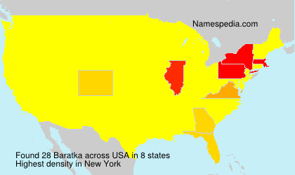 Surname Baratka in USA Surname Baratka in USA