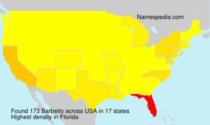 Surname Barbeito in USA