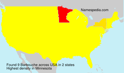 Surname Barbouche in USA Surname Barbouche in USA