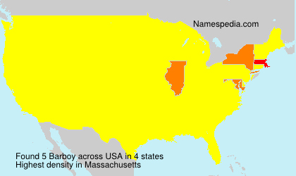 Surname Barboy in USA Surname Barboy in USA