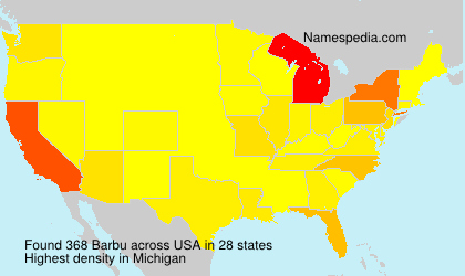 Surname Barbu in USA Surname Barbu in USA