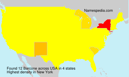 Surname Barcone in USA Surname Barcone in USA