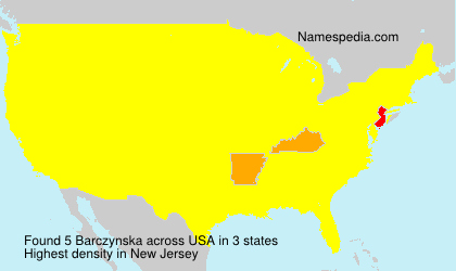Surname Barczynska in USA Surname Barczynska in USA