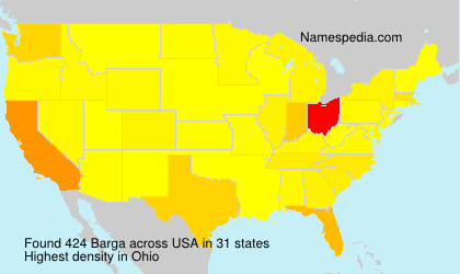 Surname Barga in USA Surname Barga in USA