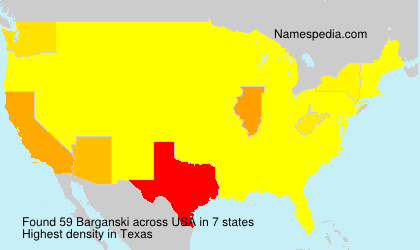 Surname Barganski in USA Surname Barganski in USA