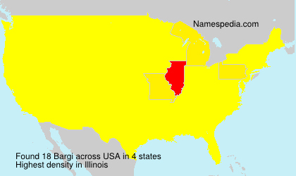 Surname Bargi in USA Surname Bargi in USA