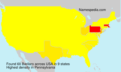 Surname Barilaro in USA Surname Barilaro in USA