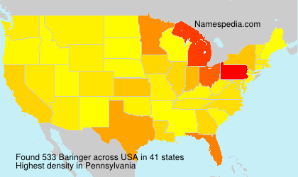 Surname Baringer in USA Surname Baringer in USA