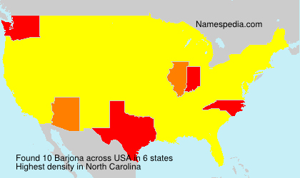 Surname Barjona in USA Surname Barjona in USA