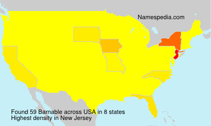 Surname Barnable in USA Surname Barnable in USA