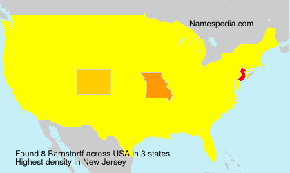 Surname Barnstorff in USA Surname Barnstorff in USA
