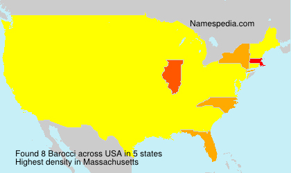 Surname Barocci in USA Surname Barocci in USA