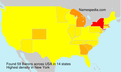 Surname Barons in USA Surname Barons in USA