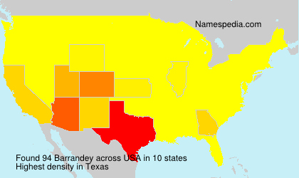 Surname Barrandey in USA Surname Barrandey in USA