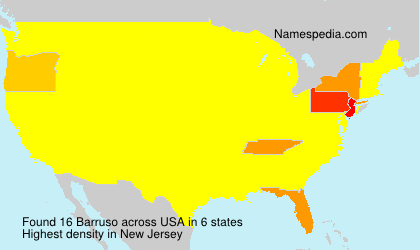 Surname Barruso in USA Surname Barruso in USA