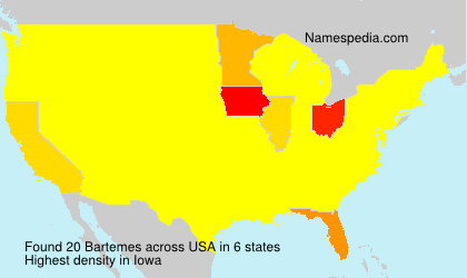 Surname Bartemes in USA Surname Bartemes in USA