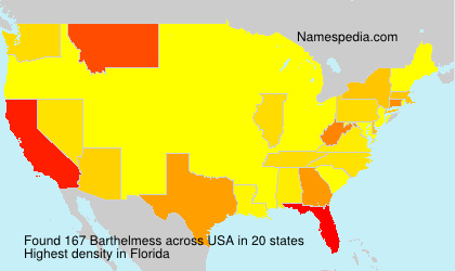 Surname Barthelmess in USA Surname Barthelmess in USA
