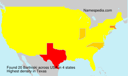 Surname Bartniski in USA Surname Bartniski in USA
