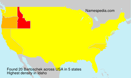 Surname Bartoschek in USA Surname Bartoschek in USA