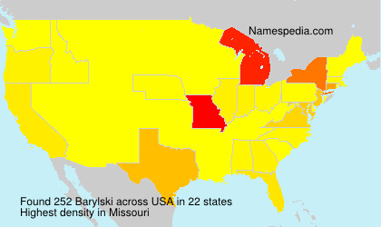Surname Barylski in USA Surname Barylski in USA
