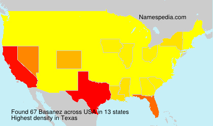 Surname Basanez in USA Surname Basanez in USA