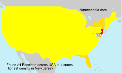 Surname Bascietto in USA Surname Bascietto in USA