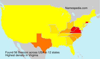 Surname Basconi in USA Surname Basconi in USA