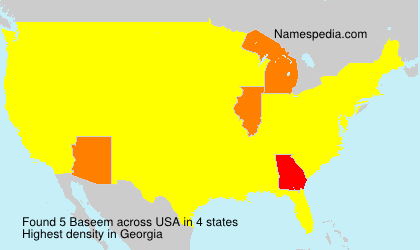 Surname Baseem in USA Surname Baseem in USA