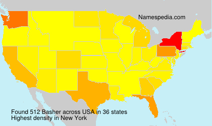 Surname Basher in USA Surname Basher in USA