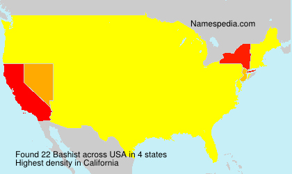 Surname Bashist in USA Surname Bashist in USA